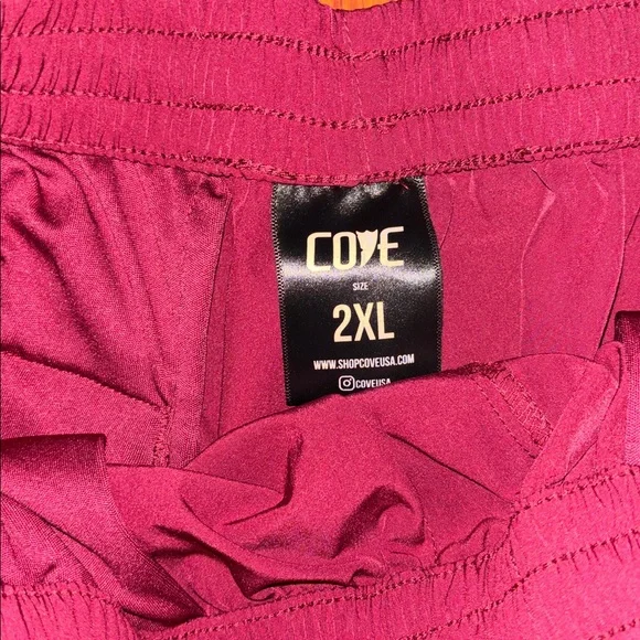 Cove Men's Maroon Jogger Pants